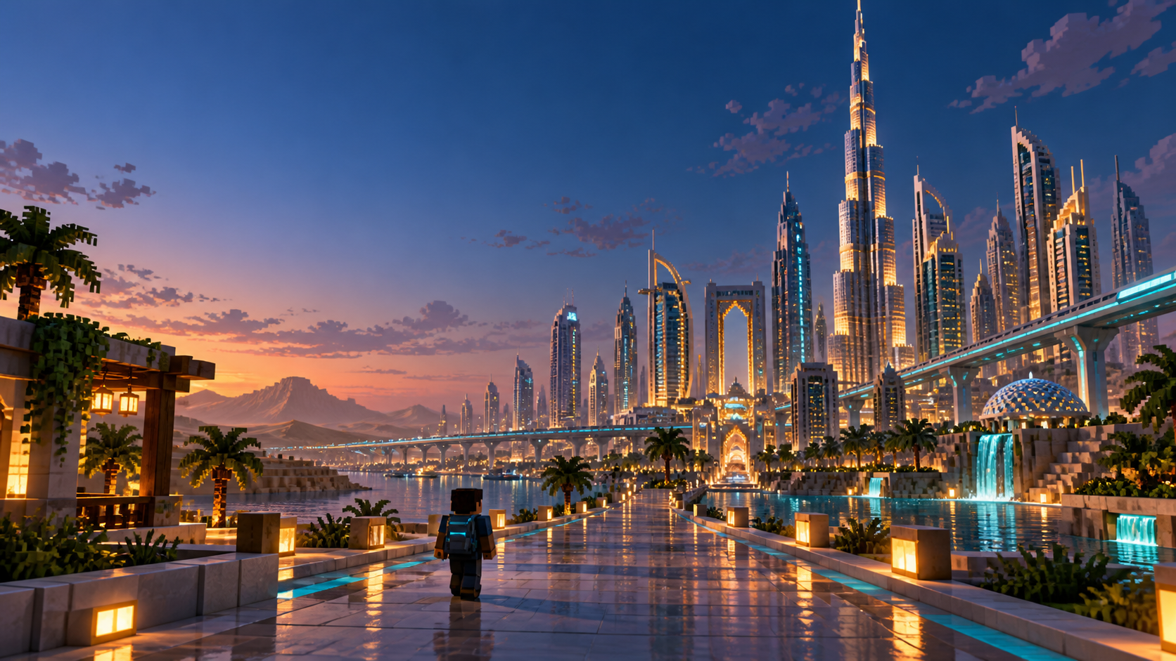 Игровой мир Dubai 2050